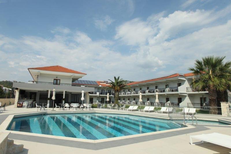 Aristotelis Hotel Fourka Exteriör bild