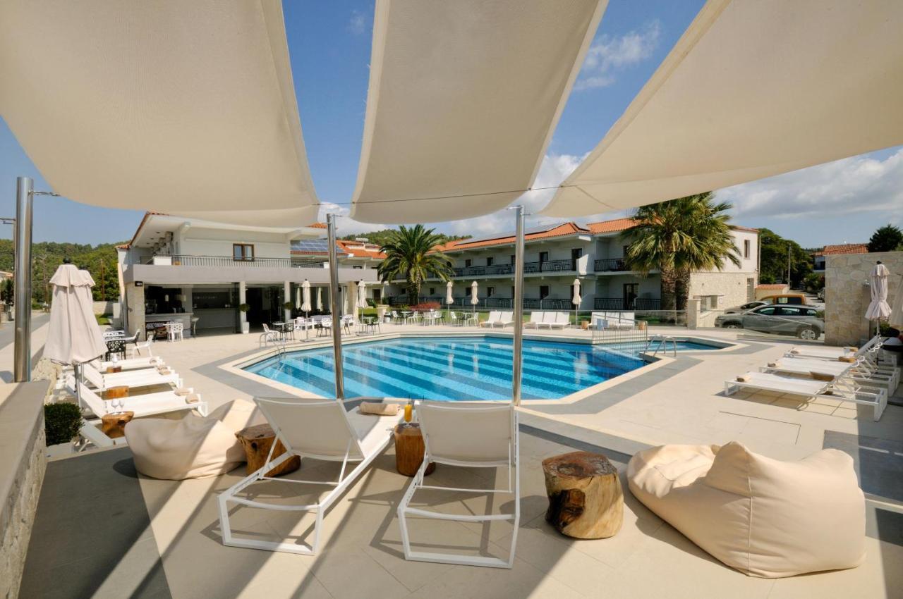 Aristotelis Hotel Fourka Exteriör bild