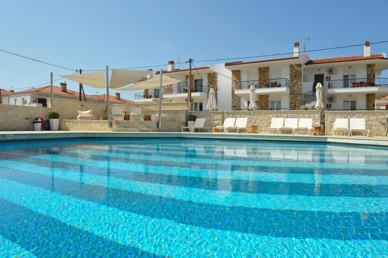 Aristotelis Hotel Fourka Exteriör bild